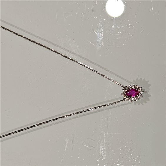 Collana Mirco Visconti Donna in Oro Rubino 0.25 Ct BG435/C3R - BG435/C3R